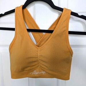Alphalete Amplify Sports Bra Crossover Size Small